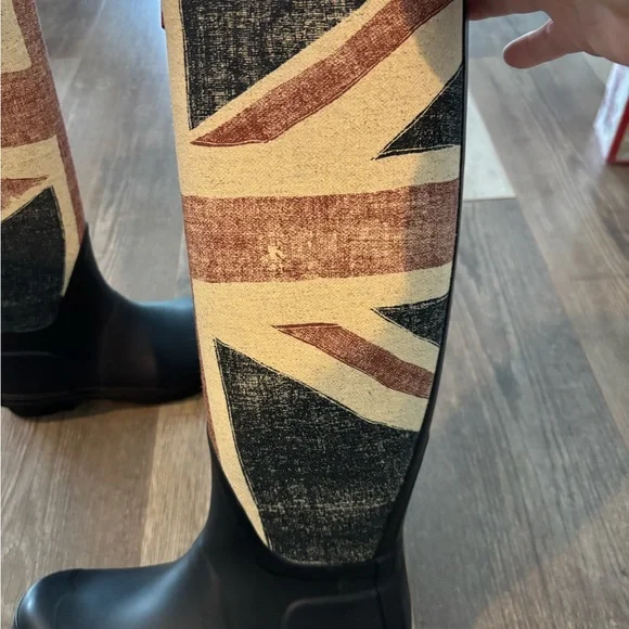 靴 HUNTER Original Brit RAIN BOOTS Hunter Women's Original Short British Ice Rain Boots